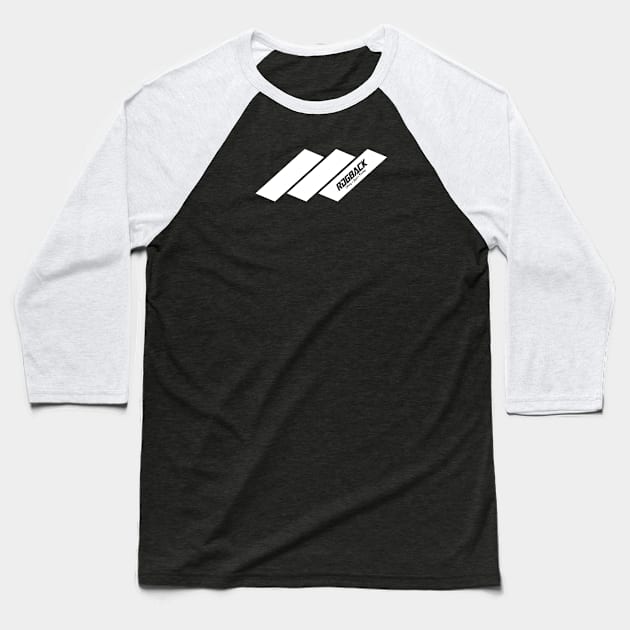 RDGBACK LGWHT Baseball T-Shirt by OrangeCup